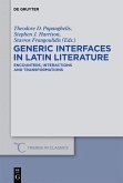 Generic Interfaces in Latin Literature (eBook, PDF)