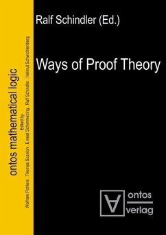 Ways of Proof Theory (eBook, PDF)