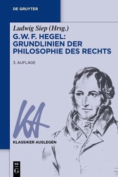 G. W. F. Hegel - Grundlinien der Philosophie des Rechts (eBook, ePUB)