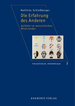 Die Erfahrung des Anderen (eBook, PDF) - Schloßberger, Matthias