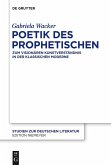 Poetik des Prophetischen (eBook, PDF)