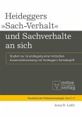 Heideggers »Sach-Verhalt« und Sachverhalte an sich (eBook, PDF)