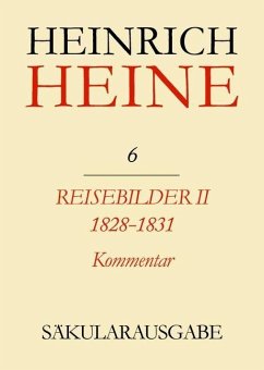 Cover Reisebilder II. 1828-1831. Kommentar (eBook, PDF)
