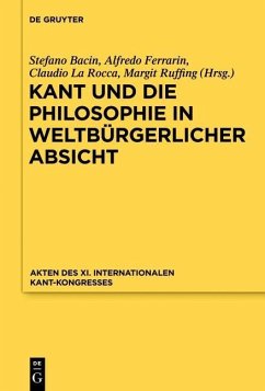 Kant und die Philosophie in weltbürgerlicher Absicht (eBook, PDF)