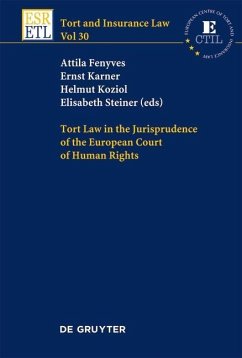 Tort Law in the Jurisprudence of the European Court of Human Rights (eBook, PDF)