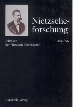 Nietzscheforschung Band 5/6 (eBook, PDF) Cover Nietzscheforschung Band 5/6 (eBook, PDF)