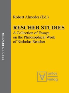 Cover Rescher Studies (eBook, PDF)