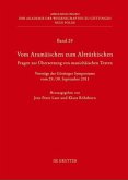 Vom Aramäischen zum Alttürkischen (eBook, PDF)