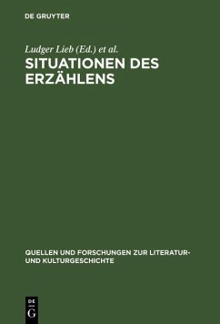 Cover Situationen des Erzählens (eBook, PDF)