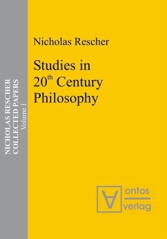 Studies in 20th Century Philosophy (eBook, PDF) - Rescher, Nicholas
