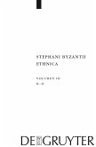 Stephanus von Byzanz, ; Billerbeck, Margarethe: Stephani Byzantii Ethnica - Kappa - Omikron (eBook, PDF)