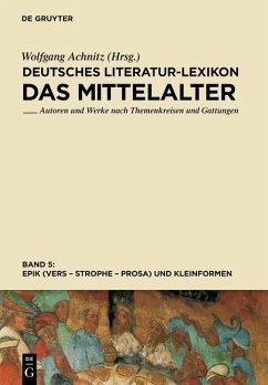 Cover Epik (Vers - Strophe - Prosa), und Kleinformen (eBook, PDF)