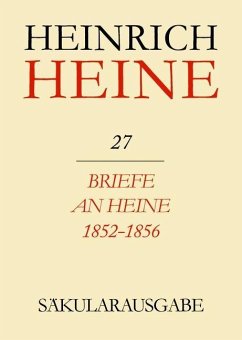 Cover Briefe an Heine 1852-1856 (eBook, PDF)