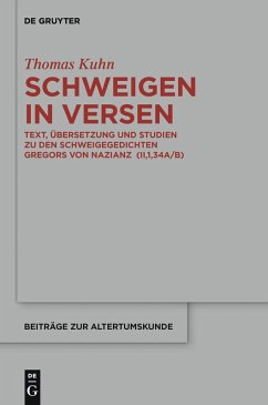Schweigen in Versen (eBook, PDF) - Kuhn, Thomas