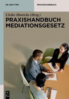 Praxishandbuch Mediationsgesetz (eBook, PDF)