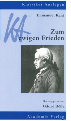 Immanuel Kant: Zum ewigen Frieden (eBook, PDF)