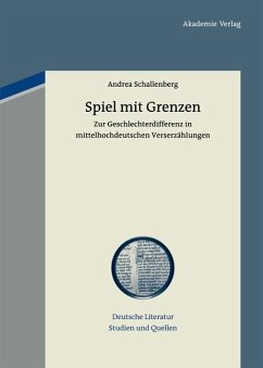 Spiel mit Grenzen (eBook, PDF) - Schallenberg, Andrea