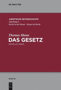 Das Gesetz (eBook, PDF) - Mann, Thomas