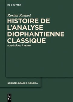 Cover Histoire de l'analyse diophantienne classique (eBook, PDF)