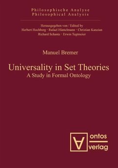 Universality in Set Theories (eBook, PDF) - Bremer, Manuel