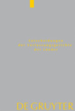 Entscheidungen der Verfassungsgerichte der Länder (LVerfGE) 23 (eBook, PDF)