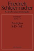 Schleiermacher, Friedrich: Kritische Gesamtausgabe, Predigten 1830-1831 (eBook, PDF)
