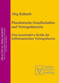 Cover Pluralistische Gesellschaften und Vertragstheorien (eBook, PDF)