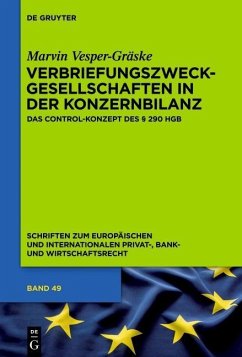 Verbriefungszweckgesellschaften in der Konzernbilanz (eBook, PDF) - Vesper-Gräske, Marvin