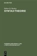 Syntax-Theorie (eBook, PDF) - Bild 1