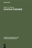 Syntax-Theorie (eBook, PDF)