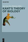 Kant's Theory of Biology (eBook, ePUB)