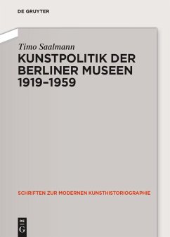 Cover Kunstpolitik der Berliner Museen 1919-1959 (eBook, ePUB)