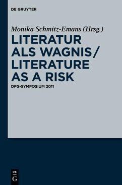 Cover Literatur als Wagnis / Literature as a Risk (eBook, PDF)
