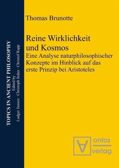 Reine Wirklichkeit und Kosmos (eBook, PDF) - Brunotte, Thomas