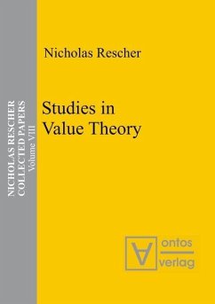 Studies in Value Theory (eBook, PDF) - Rescher, Nicholas