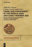 Crime and Punishment in the Middle Ages and Early Modern Age (eBook, PDF)
