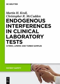 Endogenous Interferences in Clinical Laboratory Tests (eBook, PDF) - Kroll, Martin H.; McCudden, Christopher R.