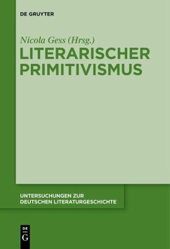 Literarischer Primitivismus (eBook, PDF)