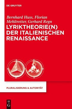 Cover Lyriktheorie(n) der italienischen Renaissance (eBook, PDF)