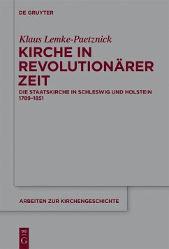Kirche in revolutionärer Zeit (eBook, PDF) - Lemke-Paetznick, Klaus