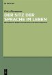 Der Sitz der Sprache im Leben (eBook,... - Bild 1