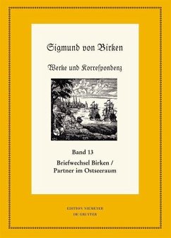Cover Der Briefwechsel zwischen Sigmund von Birken und Mitgliedern des Pegnesischen Blumenordens und literarischen Freunden im Ostseeraum (eBook, PDF)