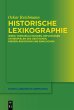 Historische Lexikographie (eBook, PDF) - Bild 1