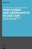 Positionen der Germanistik in der DDR (eBook, PDF)