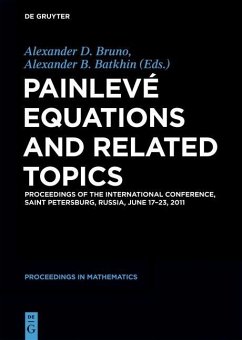 Painlevé Equations and Related Topics (eBook, PDF)