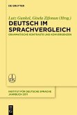 Deutsch im Sprachvergleich (eBook, PDF)