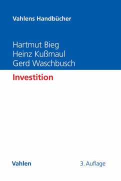 Investition (eBook, PDF) - Bieg, Hartmut; Kußmaul, Heinz; Waschbusch, Gerd