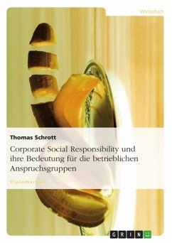 Corporate Social Responsibility und ihre Bedeutung für die betrieblichen Anspruchsgruppen (eBook, ePUB) - Schrott, Thomas