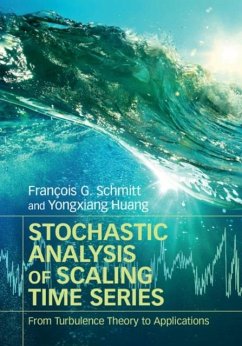 Stochastic Analysis of Scaling Time Series (eBook, PDF) - Schmitt, Francois G.