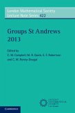 Groups St Andrews 2013 (eBook, PDF)